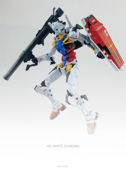 HG 1/144 White Gundam (GQ) Delpi Decal Waterslide