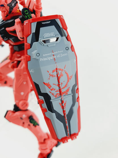 HG 1/144 Red Gundam Delpi Decal Waterslide