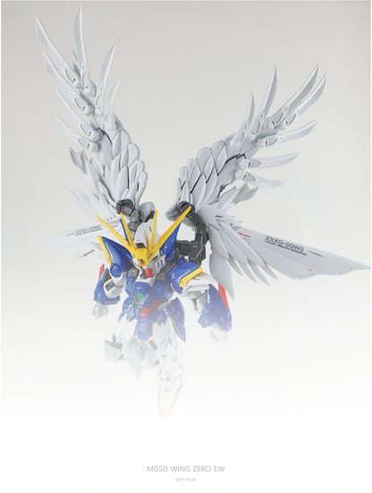 MGSD Wing Zero EW Delpi Decal Waterslide