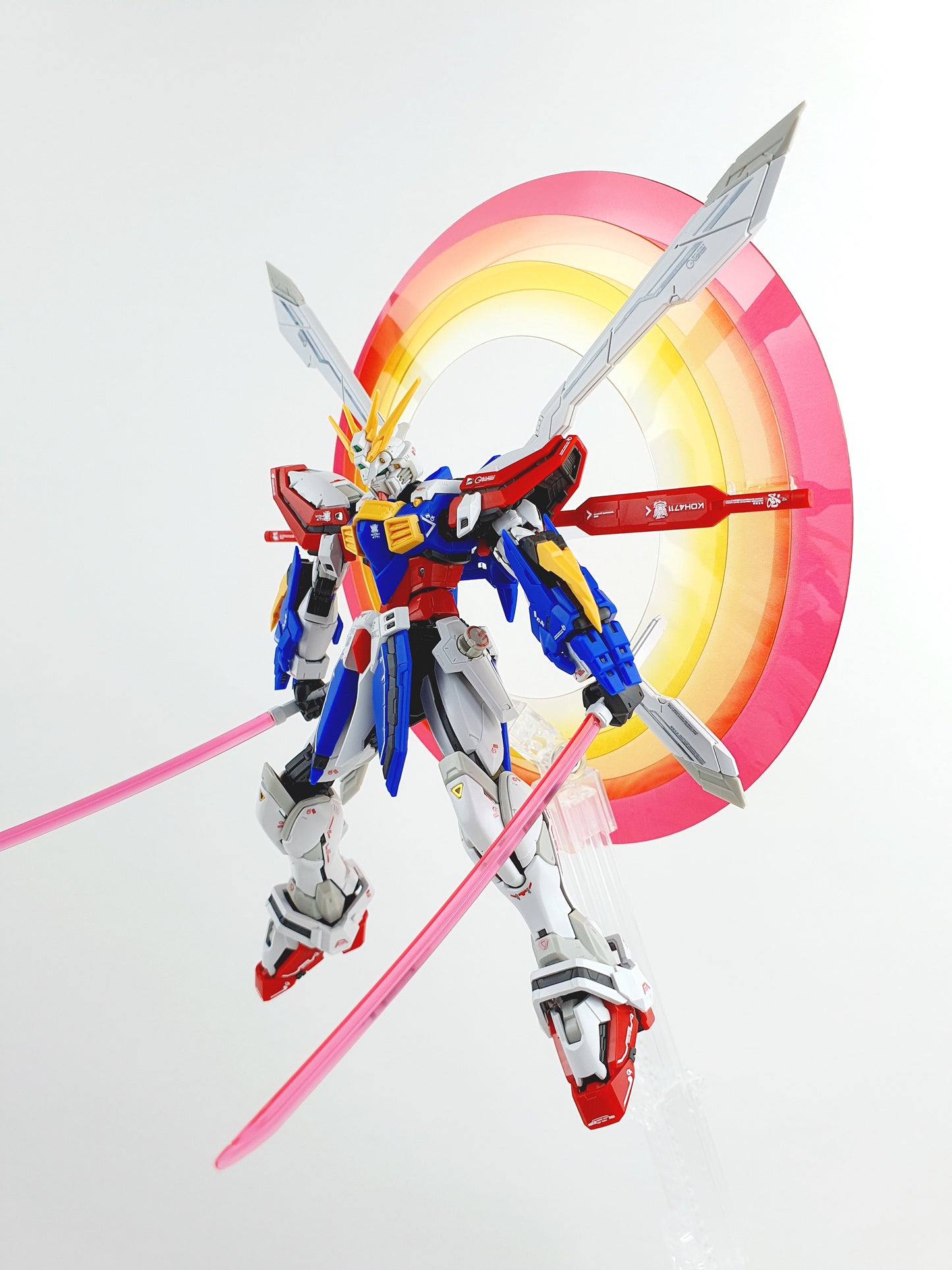 RG 1/144 God Gundam Delpi Decal Waterslide