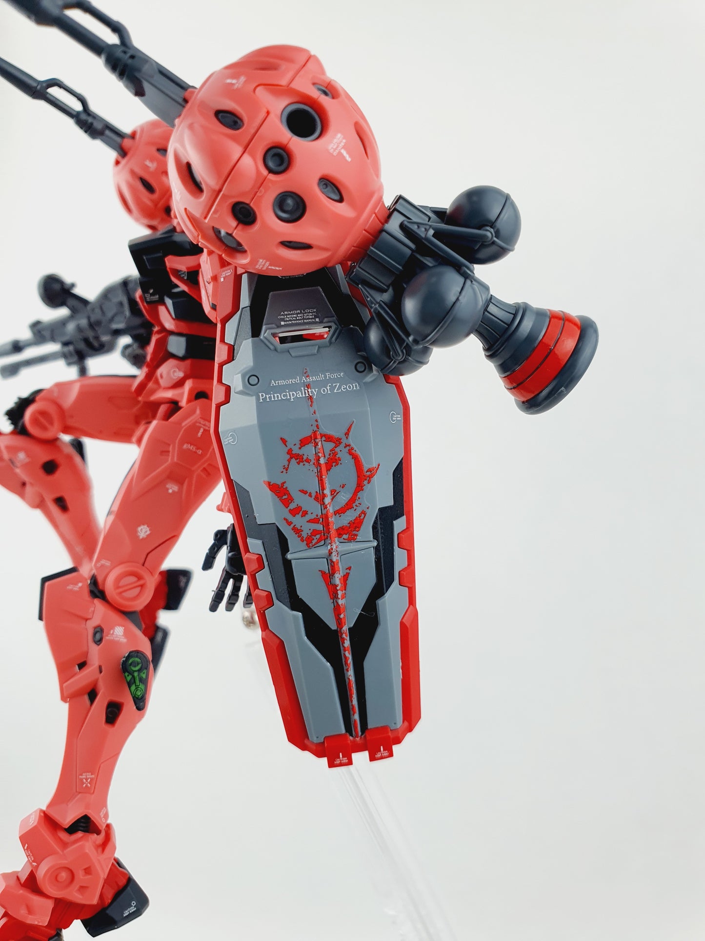 HG 1/144 Red Gundam Delpi Decal Waterslide
