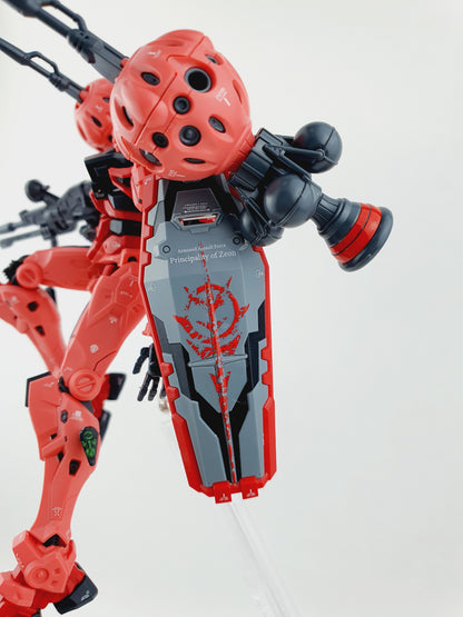 HG 1/144 Red Gundam Delpi Decal Waterslide