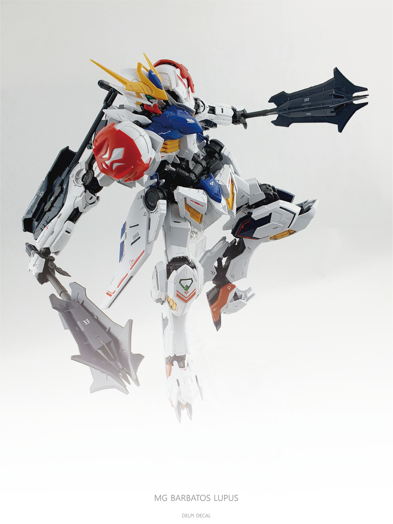 MG 1/100 Barbatos Lupus Delpi Decal Waterslide