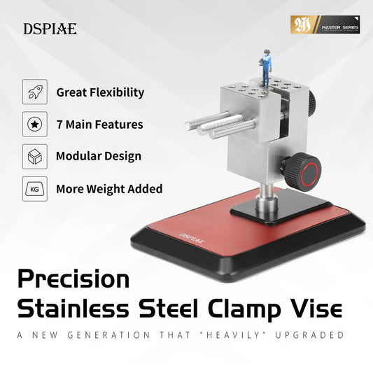 DSPIAE AT-TVA&B Stainless Steel Clamp Vise