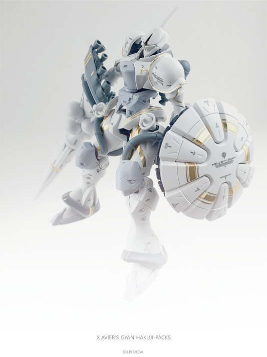 HG 1/144 Xavier's Gyan Hakuji Delpi Decal Waterslide