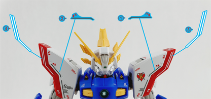 RG 1/144 Shining Gundam Delpi Decal Waterslide