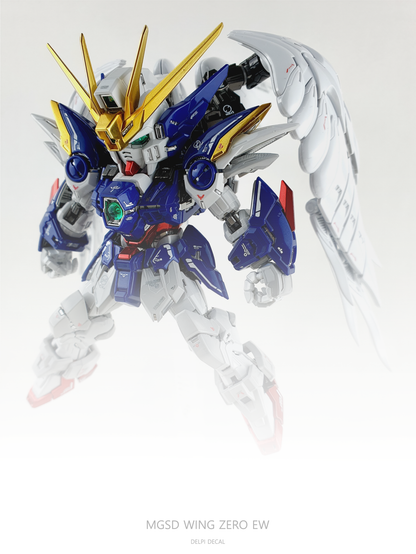MGSD Wing Zero EW Delpi Decal Waterslide