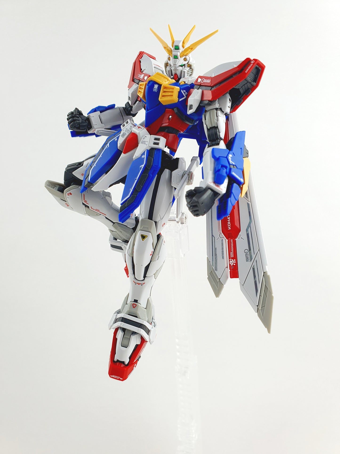 RG 1/144 God Gundam Delpi Decal Waterslide