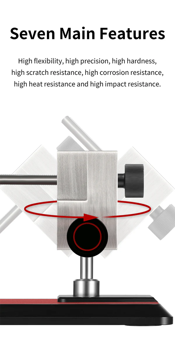 DSPIAE AT-TVA&B Stainless Steel Clamp Vise