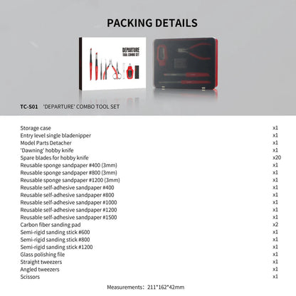 DSPIAE TC-S01 Departure Tool Set