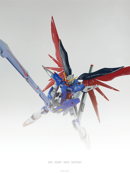 MG 1/100 Astray Red Frame Kai ver. Delpi Decal Waterslide