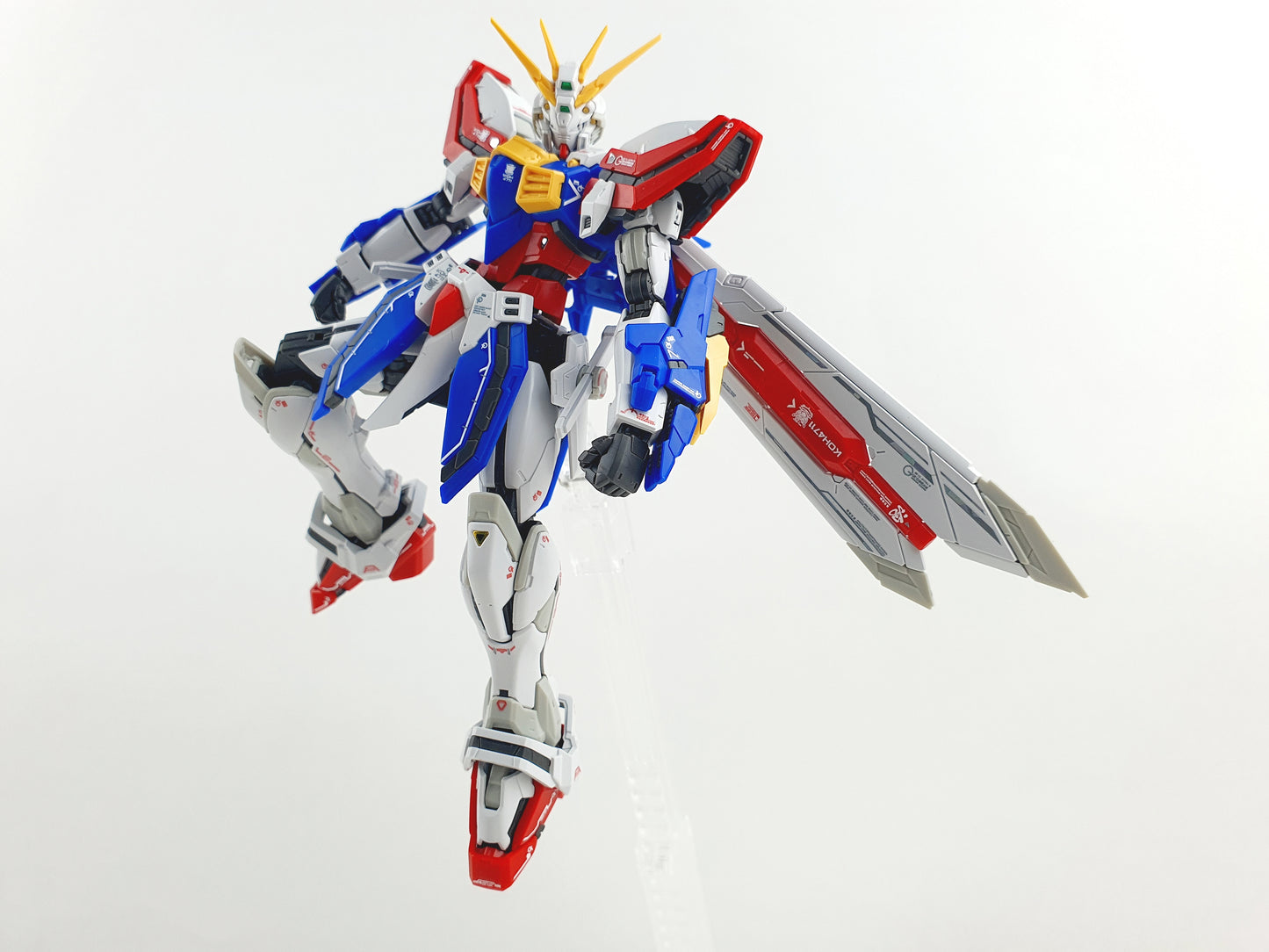 RG 1/144 God Gundam Delpi Decal Waterslide