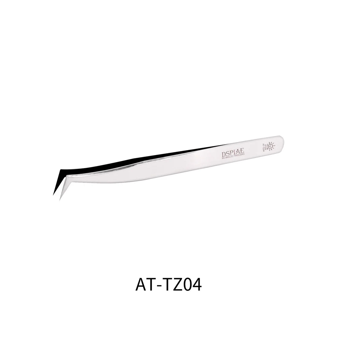 DSPIAE AT-TZ04 Stainless Steel Precision Tweezers (90° Angled)