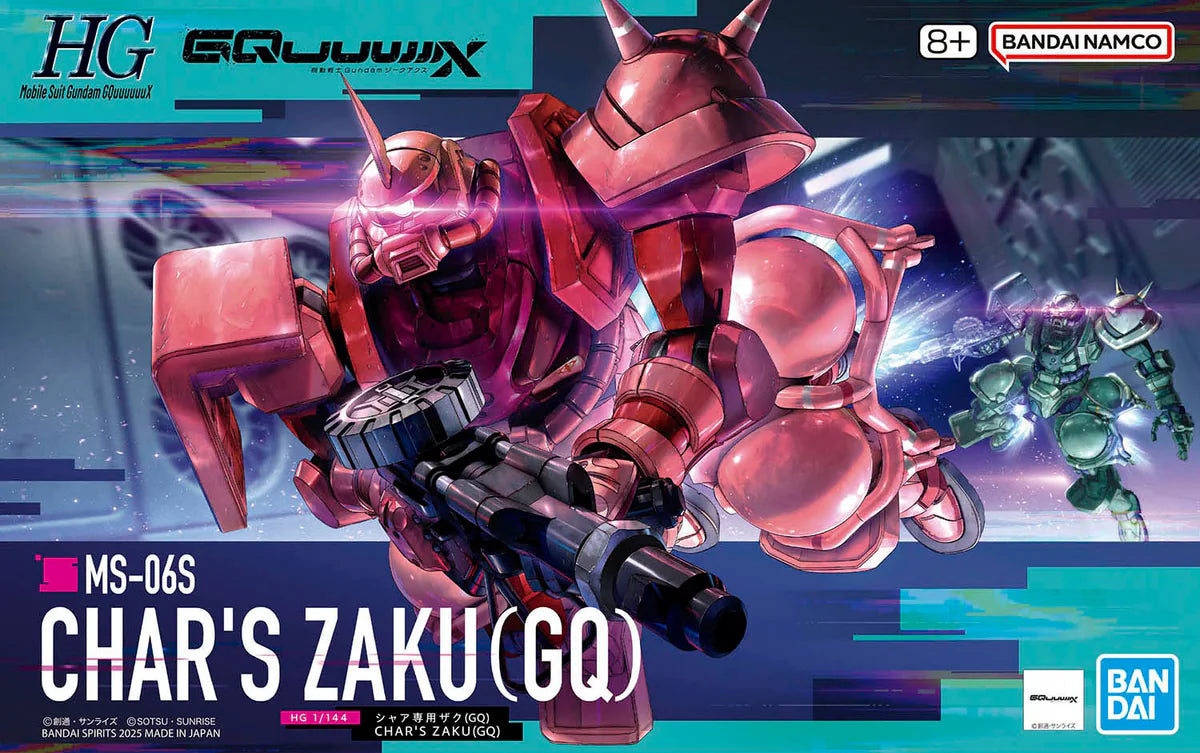 HGGQ 1/144 #11 Char's Zaku (GQ)