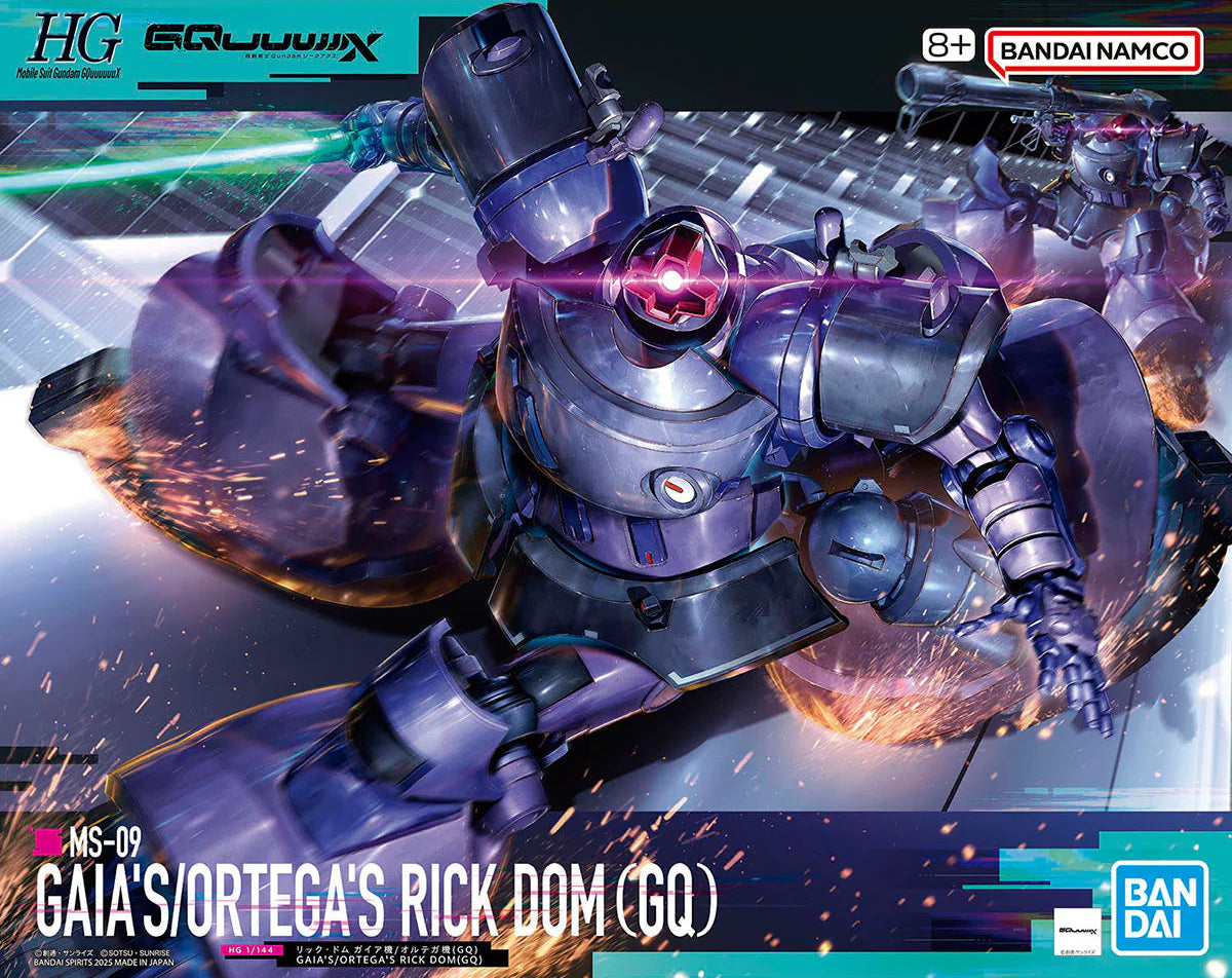 HGGQ 1/144 #9 Gaia's/Ortega's Rick Dom (GQ)