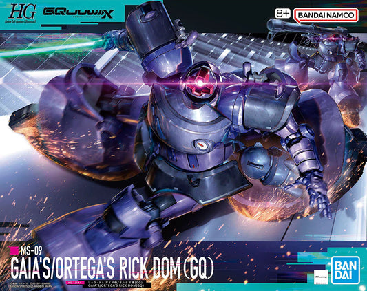 HGGQ 1/144 #9 Gaia's/Ortega's Rick Dom (GQ)
