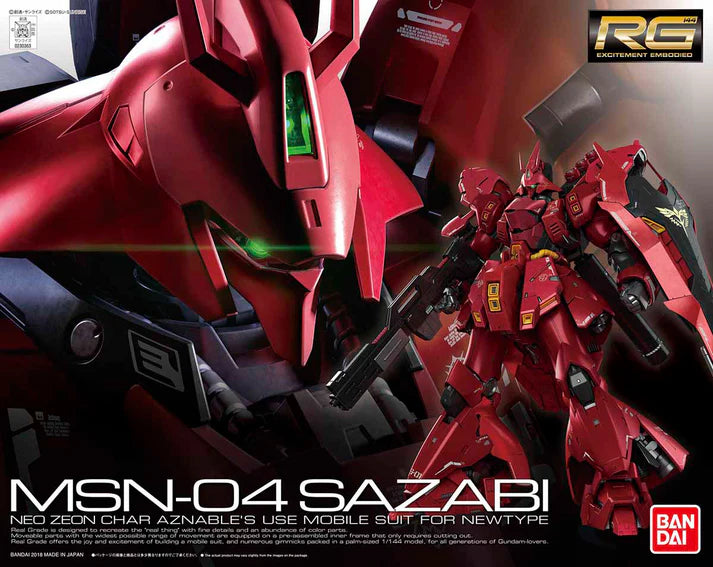RG 1/144 #29 MSN-04 Sazabi