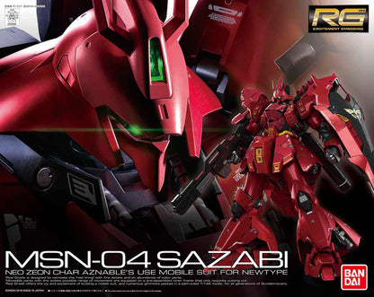 RG 1/144 #29 MSN-04 Sazabi